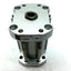 Used SMC NCQ7B150-250D Compact Cylinder, Bore: 1.5", Stroke: 2.5" Ports: 1/8" NPT