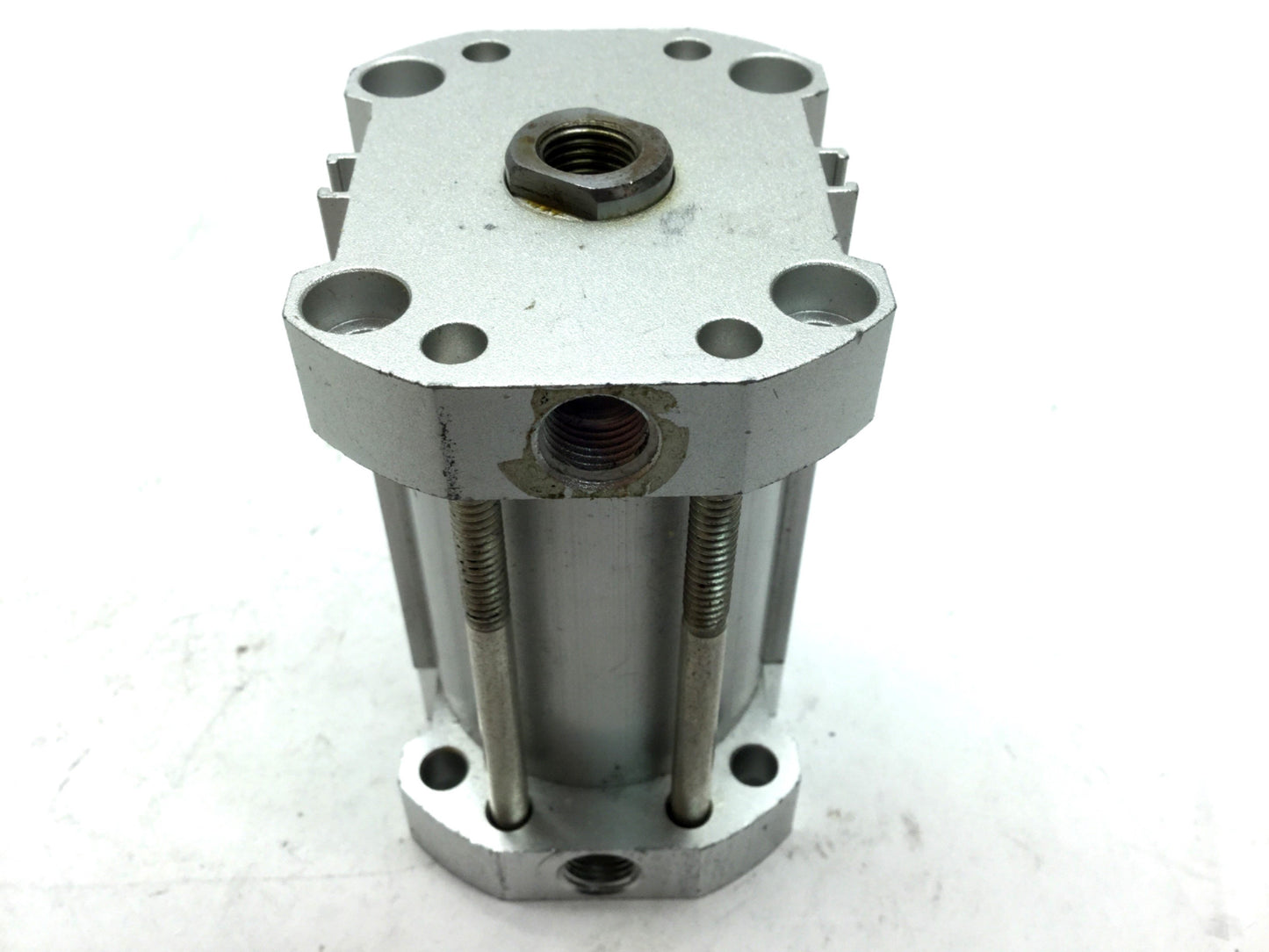 Used SMC NCQ7B150-250D Compact Cylinder, Bore: 1.5", Stroke: 2.5" Ports: 1/8" NPT