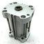 Used SMC NCQ7B150-250D Compact Cylinder, Bore: 1.5", Stroke: 2.5" Ports: 1/8" NPT