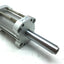 Used SMC NCQ7B150-250D Compact Cylinder, Bore: 1.5", Stroke: 2.5" Ports: 1/8" NPT