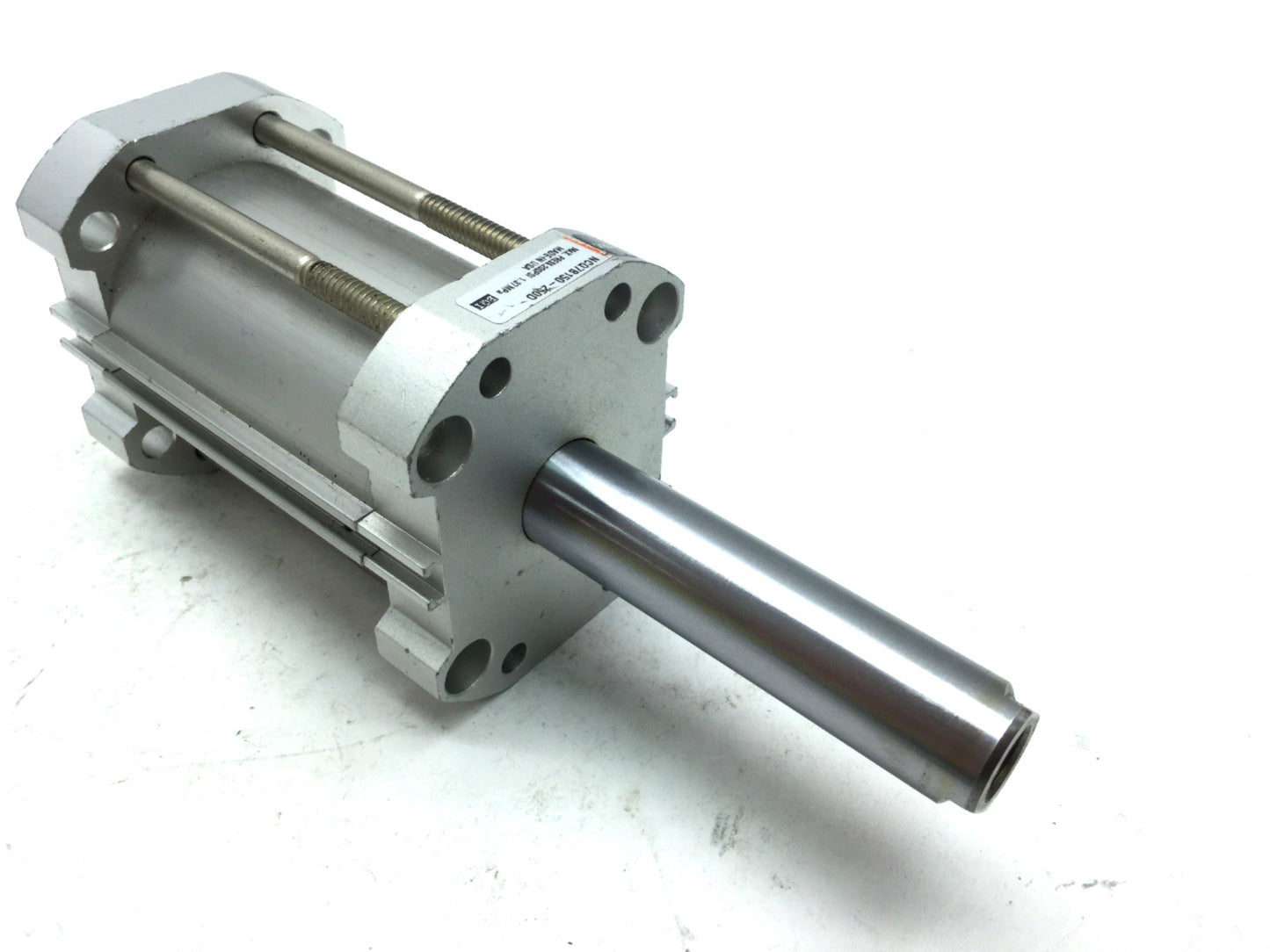 Used SMC NCQ7B150-250D Compact Cylinder, Bore: 1.5", Stroke: 2.5" Ports: 1/8" NPT