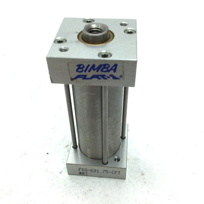 Used Bimba FSS-091.75-CFT Flat-1 Cylinder Single Acting 1.75" Stroke 1-1/16" Bore