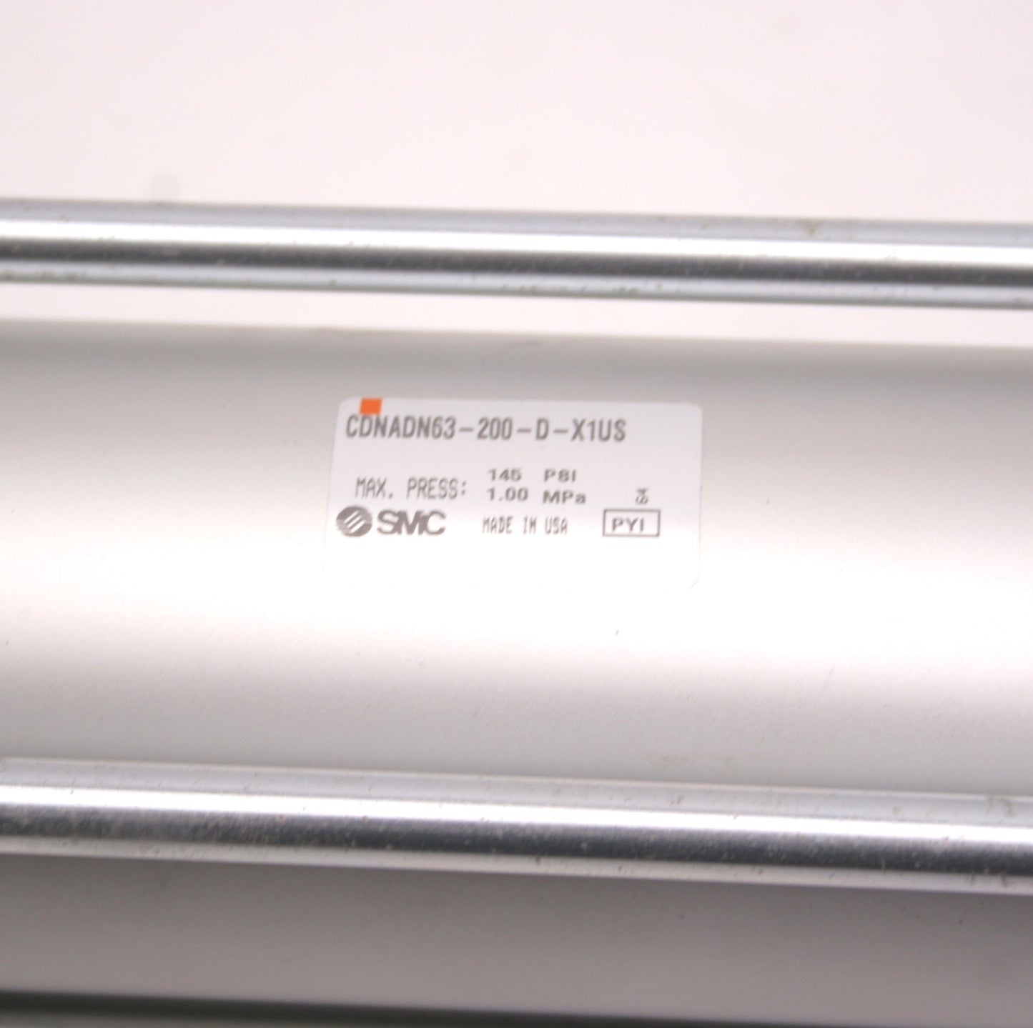 New – Open box SMC CDNADN63-200-D-X1US Tie Rod Pneumatic Air Cylinder & CNA63ND-UA Lock Unit