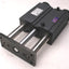 Used Parker SST32-751TK-A11 Pneumatic Slide Cylinder, 1/8"NPT Stroke: 3" Max PSI: 145