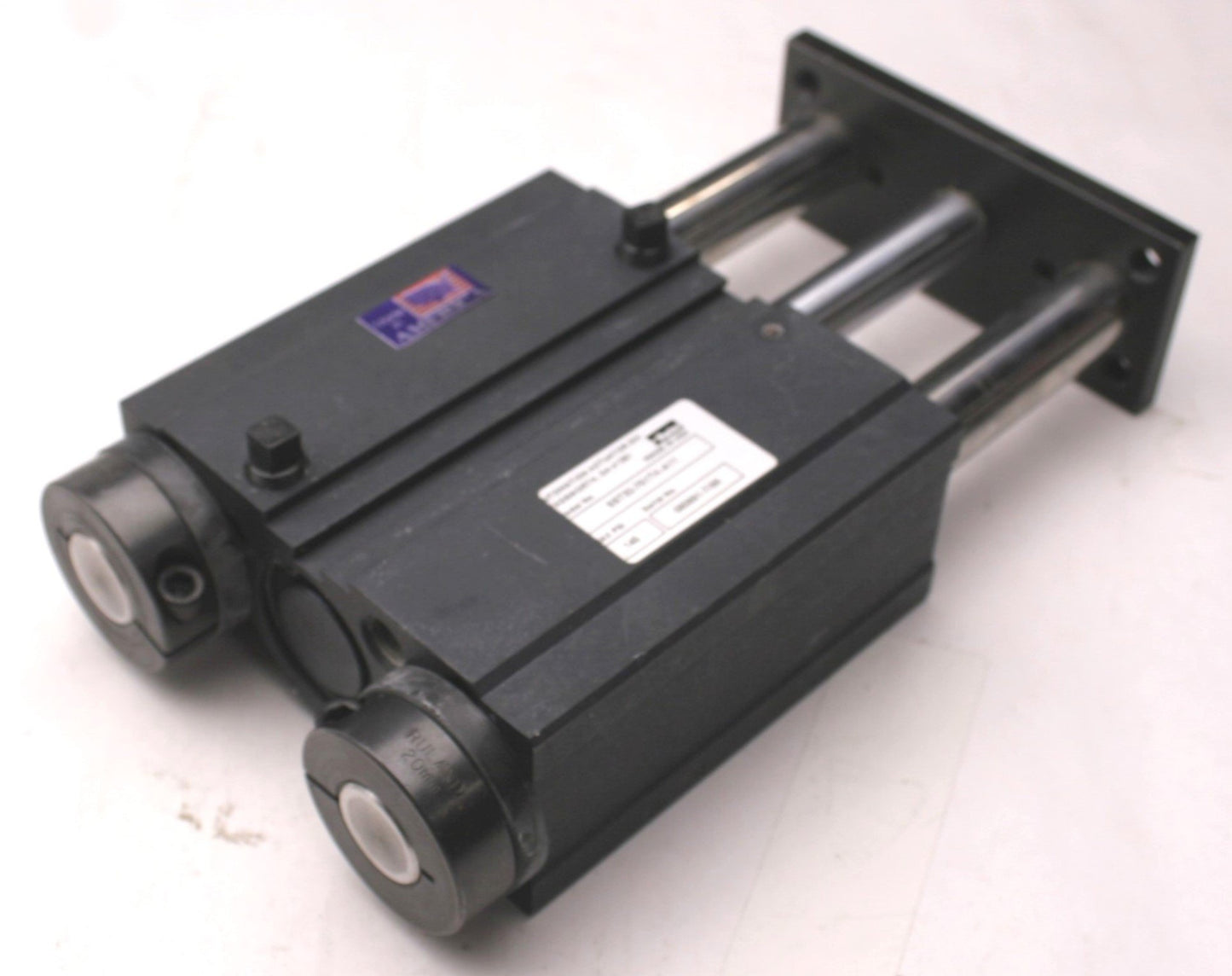 Used Parker SST32-751TK-A11 Pneumatic Slide Cylinder, 1/8"NPT Stroke: 3" Max PSI: 145