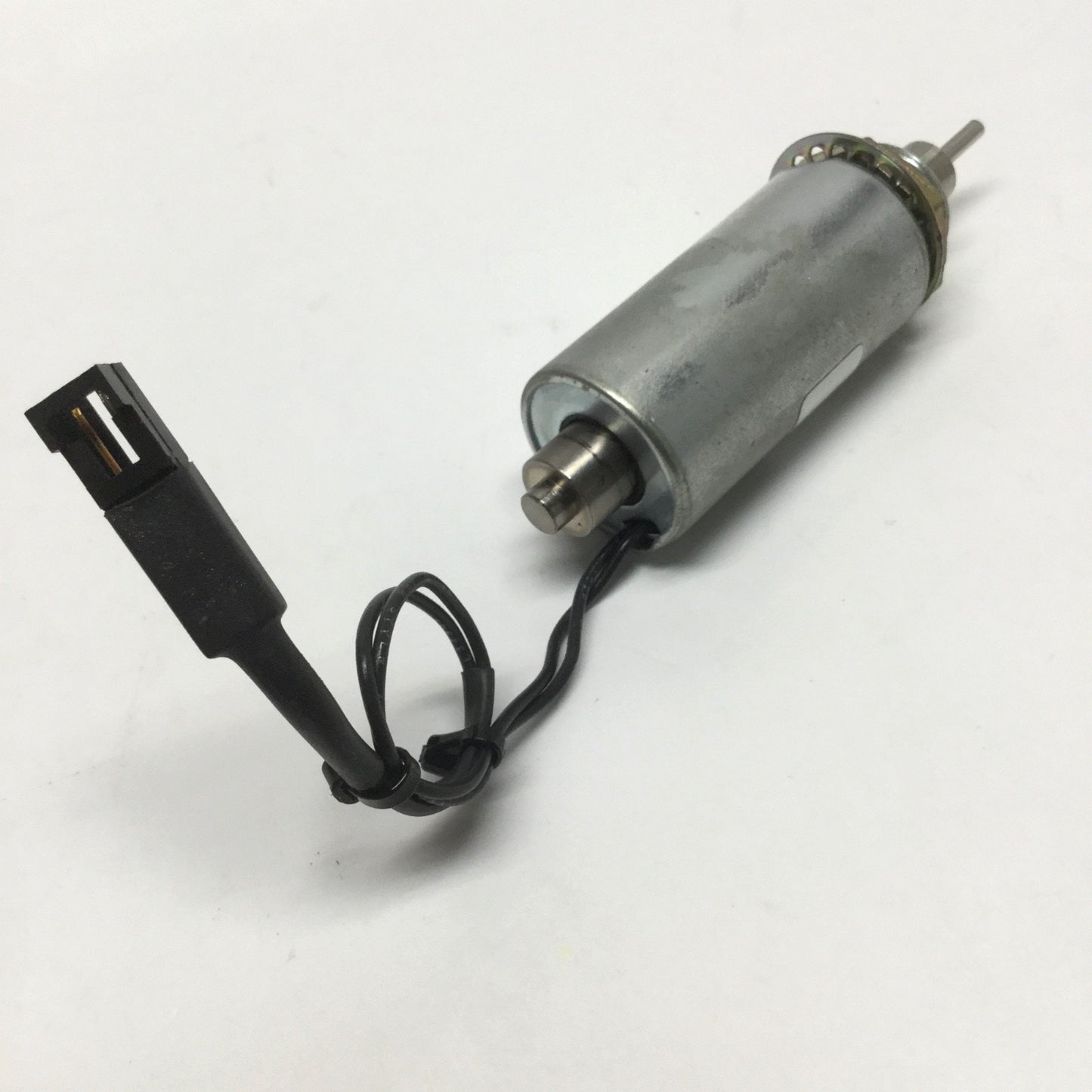 Used Magnet Schultz S-07165 Tubular Push Solenoid 24VDC Continuous Duty, 101oz Hold