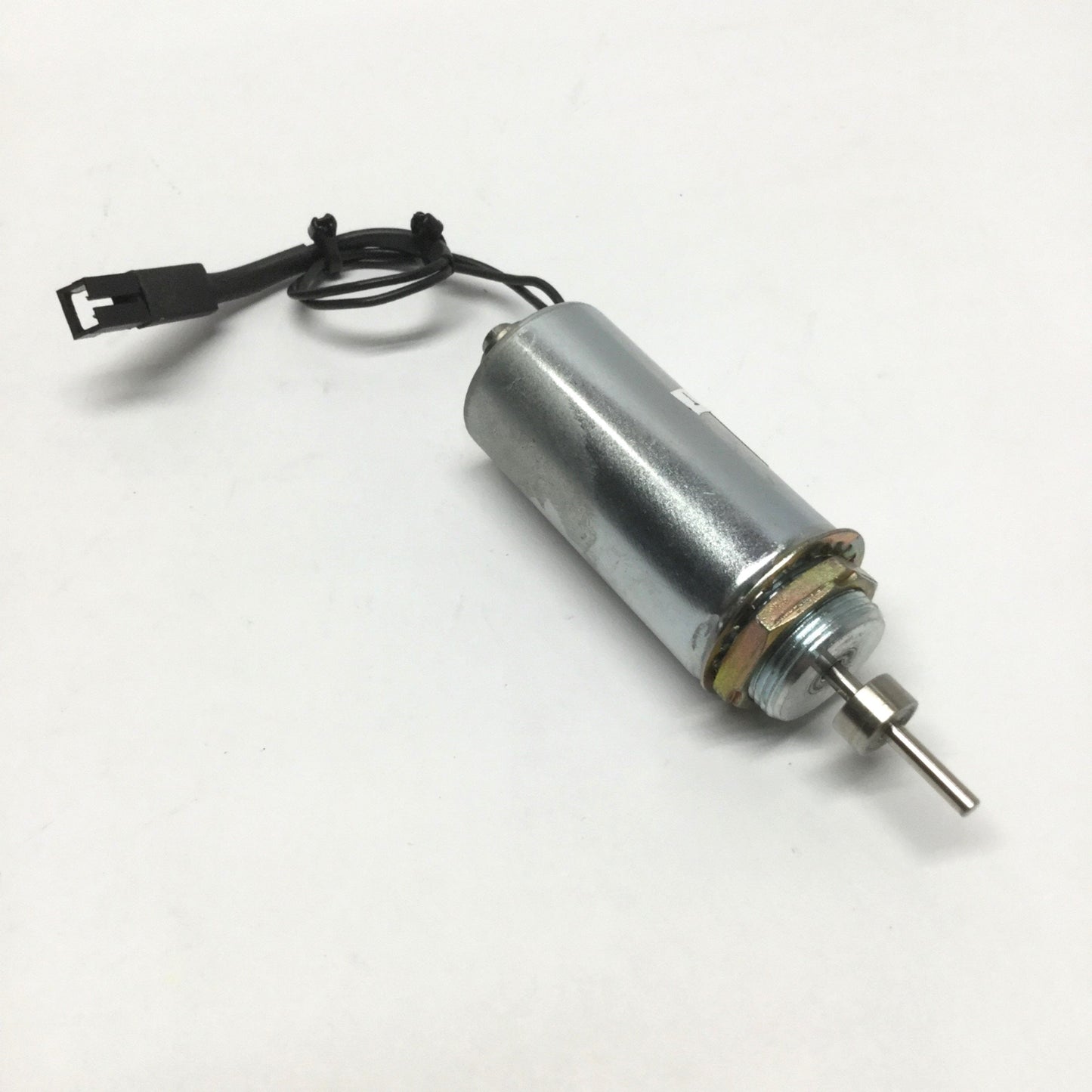 Used Magnet Schultz S-07165 Tubular Push Solenoid 24VDC Continuous Duty, 101oz Hold
