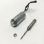 Used Magnet Schultz S-07165 Tubular Push Solenoid 24VDC Continuous Duty, 101oz Hold