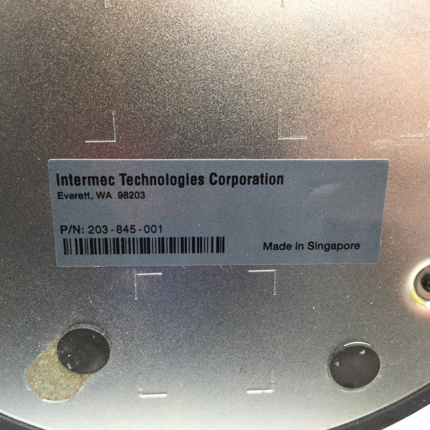 Used Intermec 203-845-001 Barcode Scanner Holder Stand, Gooseneck Length: 5"