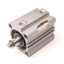 Used SMC NCQ2B40-40DCM Compact Cylinder, Bore: 1.5", Stroke: 1.5" Ports: 1/8" NPT