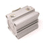 Used SMC NCQ2B40-40DCM Compact Cylinder, Bore: 1.5", Stroke: 1.5" Ports: 1/8" NPT