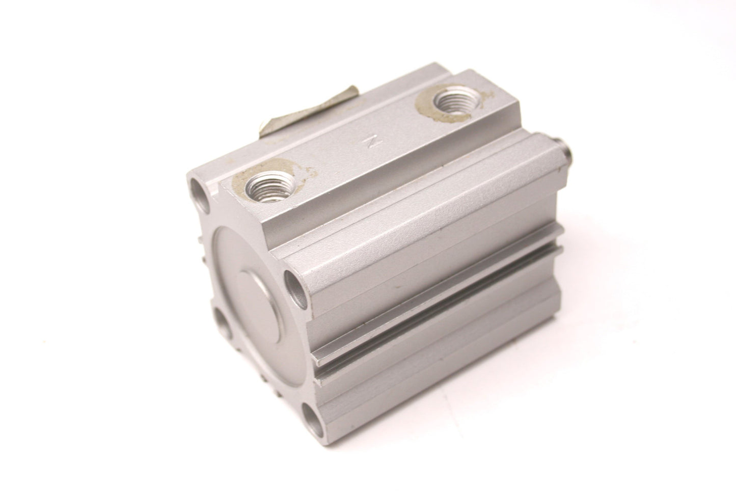 Used SMC NCQ2B40-40DCM Compact Cylinder, Bore: 1.5", Stroke: 1.5" Ports: 1/8" NPT