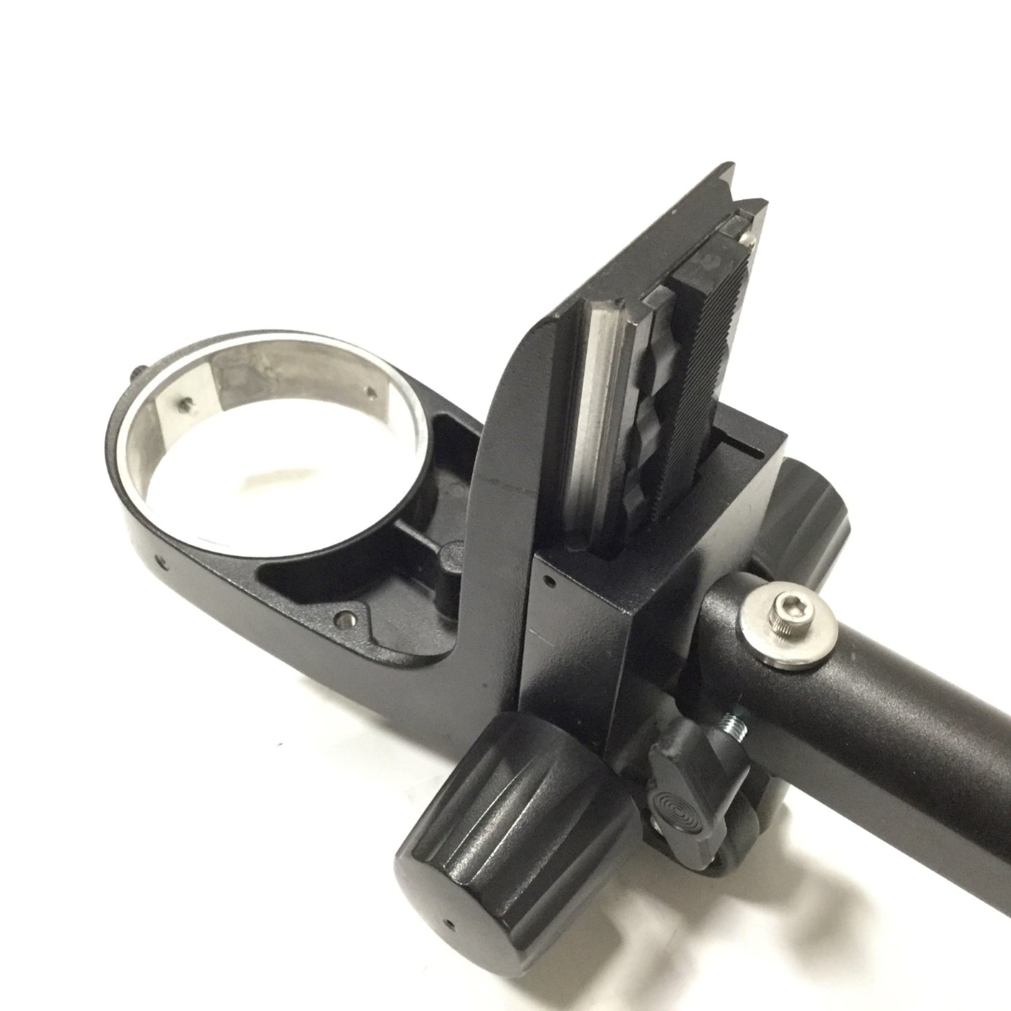 Used Leica 10450174 Focus Adjuster, Travel: 3.75", Holder ID: 3", With 19.5" Arm