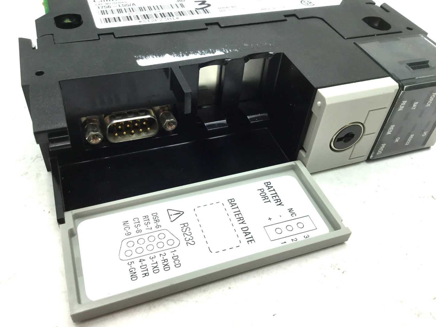 Used Allen Bradley 1756-L55/A Control Logix PLC Processor 1756-M13A 5555 1.5MB Memory