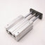 Used SMC MGQL16-50-Y59BS Pneumatic Guided Cylinder 16mm Bore, 50mm Stroke, 145psi