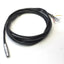 Used ODU Mini-Snap Circular Push-Pull 6-Pin Female Connector - Flying Leads Cable 12'