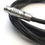 Used ODU Mini-Snap Circular Push-Pull 6-Pin Female Connector - Flying Leads Cable 12'