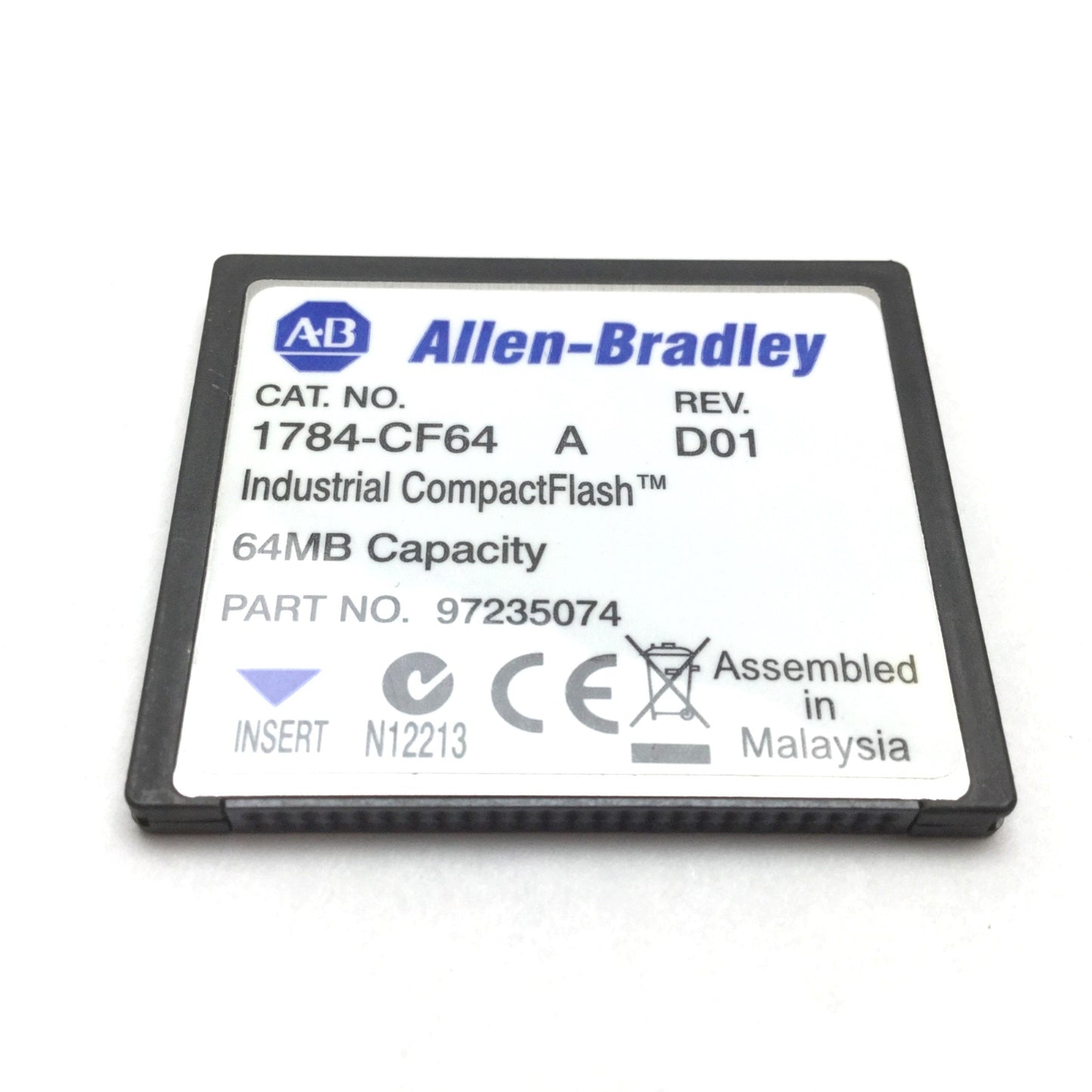 Used Allen Bradley 1756-L61 ControlLogix 5561 CPU Processor Module 2MB Memory, W/ Key