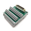 Used Wago 50036744 Breakout Board, 25-Pin Male D-Sub to Spring Clamp Terminals