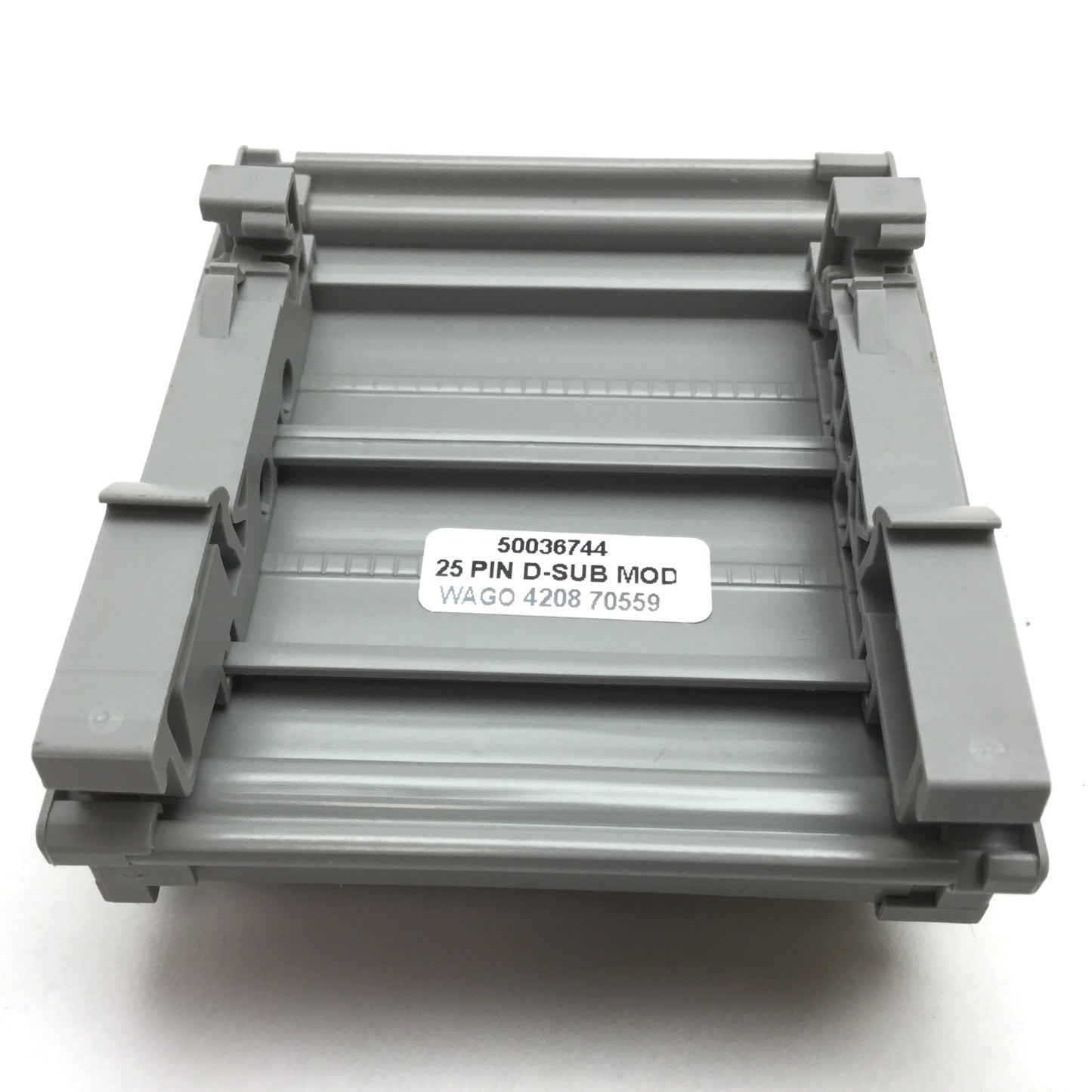 Used Wago 50036744 Breakout Board, 25-Pin Male D-Sub to Spring Clamp Terminals