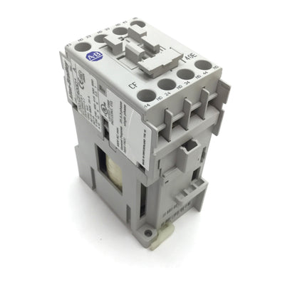 Used Allen Bradley 700-CF400D* Contactor, 4-Pole N/O, Coil: 24VDC, 25A 600VAC