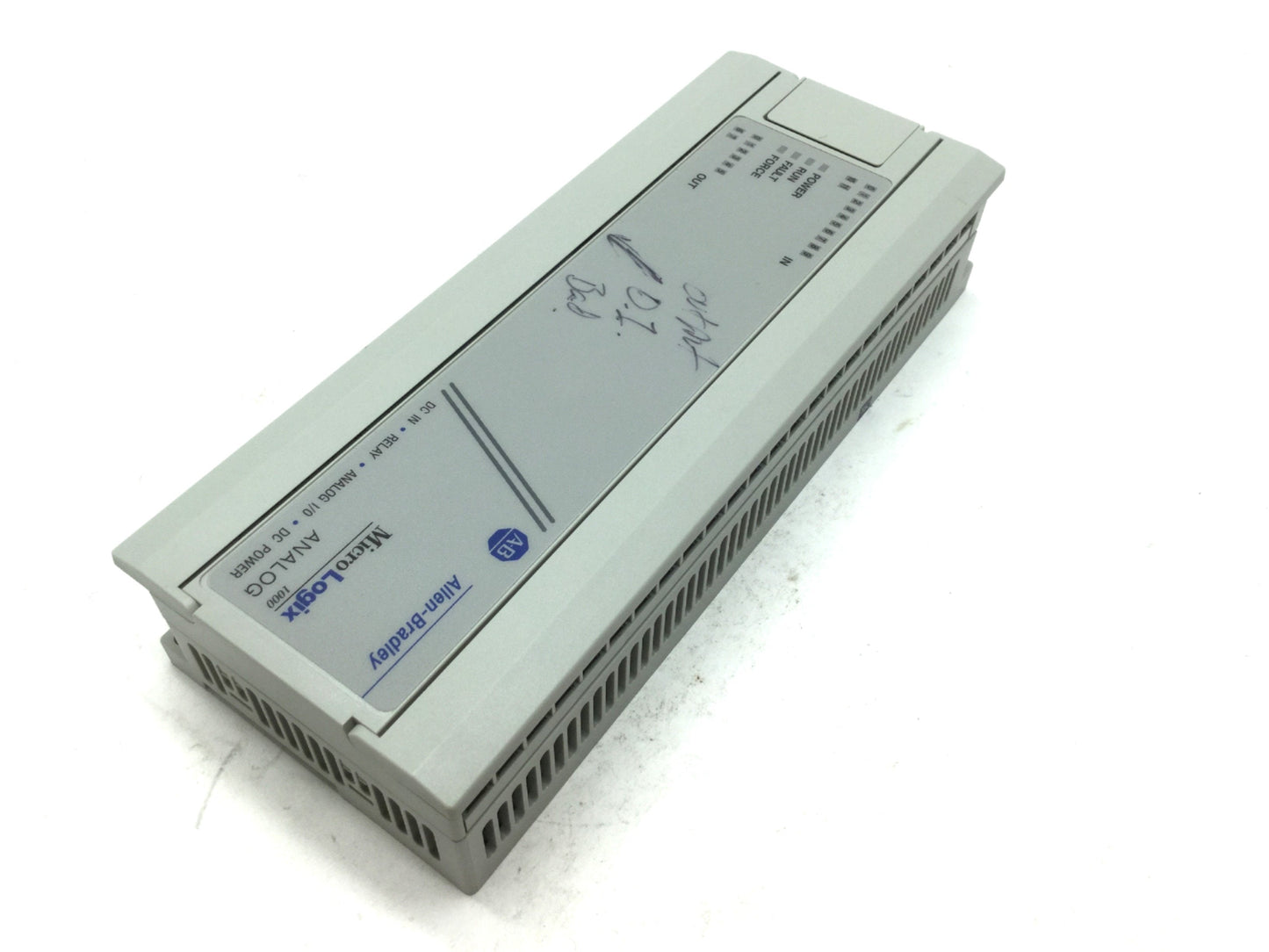 Used Allen Bradley 1761-L20BWB-5A MicroLogix 1000 PLC Controller 24VDC 12 IN, 7 OUT