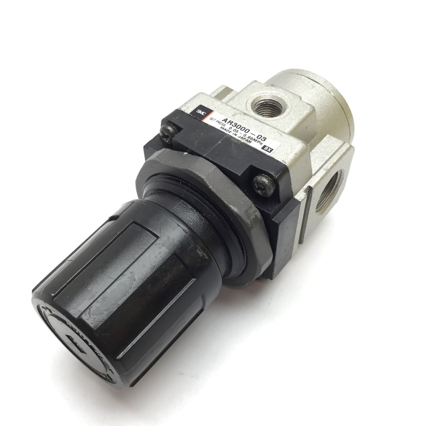Used SMC AR3000-03 Pneumatic Regulator, In: 1.0MPa Max, Out: 0.05-0.85MPa, Ports: 3/8