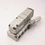 Used SMC NVSP4114-X2-1 Solenoid Valve, Voltage: 110VAC, 5 Ports, With Base
