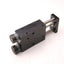 Used Double Acting 1" Stroke Pneumatic Guided Cylinder, 10/32-M5x0.8 Ports