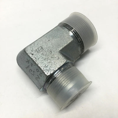 New – Open box 2501-20-24 Hydraulic Fitting 90° Male Elbow 1-1/2" NPT x 1-1/4" JIC 37° Flare