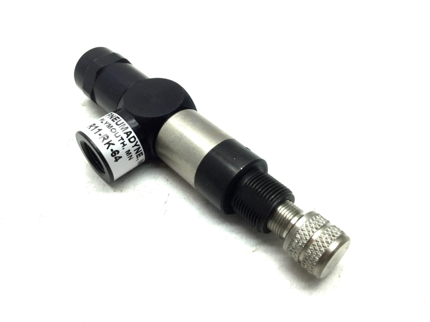 Used Norgren R11-RK-64 Push-In Input Port Pressure Regulator 1/8" NPT
