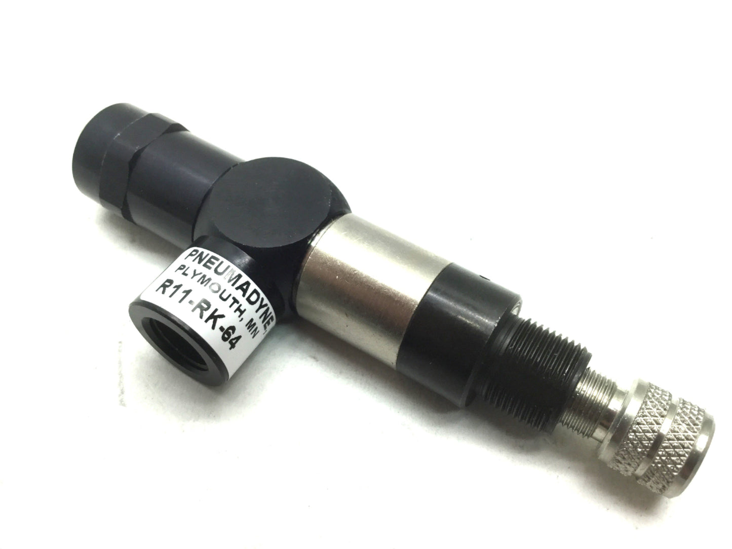 Used Norgren R11-RK-64 Push-In Input Port Pressure Regulator 1/8" NPT