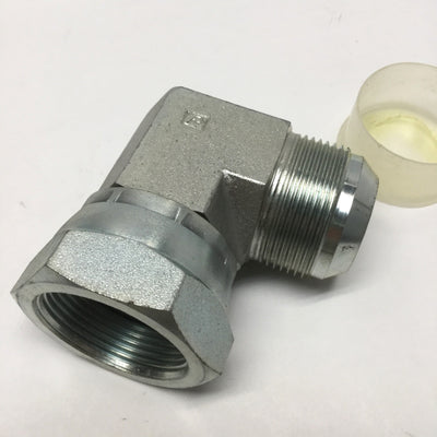 New – Open box 6500-20-20 Hydraulic Fitting 90° Elbow 1-1/4" JIC 37° Female Swivel x Male Flare