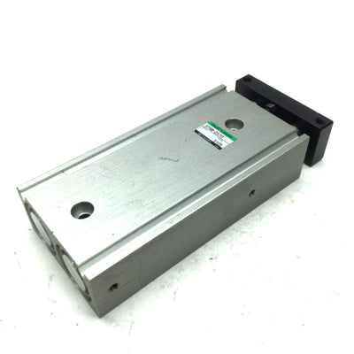 Used CKD STRB-2070 Twin Rod Pneumatic Cylinder Bore: 20mm, Stroke: 70mm, 100 PSI, M5
