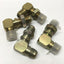 New – Open box Lot of 4 2701-LN-10-10 Hydraulic Male Union Bulkhead 90° Elbow 5/8" JIC 37°