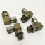 New – Open box Lot of 4 6809-06-04 Hydraulic 90° Elbow 1/4" JIC 37° Flare Swivel x 3/8 Male ORB