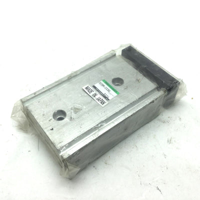 New CKD STRM-2530 Twin Rod Pneumatic Cylinder Bore: 25mm, Stroke: 30mm, 100 PSI, M5