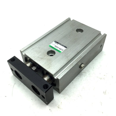 Used CKD STRM-2530 Twin Rod Pneumatic Cylinder Bore: 25mm, Stroke: 30mm, 100 PSI