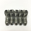 New – Open box Lot of 5 Parker 4 JTX Hydraulic Male Union Tee Fittings 1/4" JIC 37° Flare