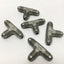 New – Open box Lot of 5 Parker 4 JTX Hydraulic Male Union Tee Fittings 1/4" JIC 37° Flare