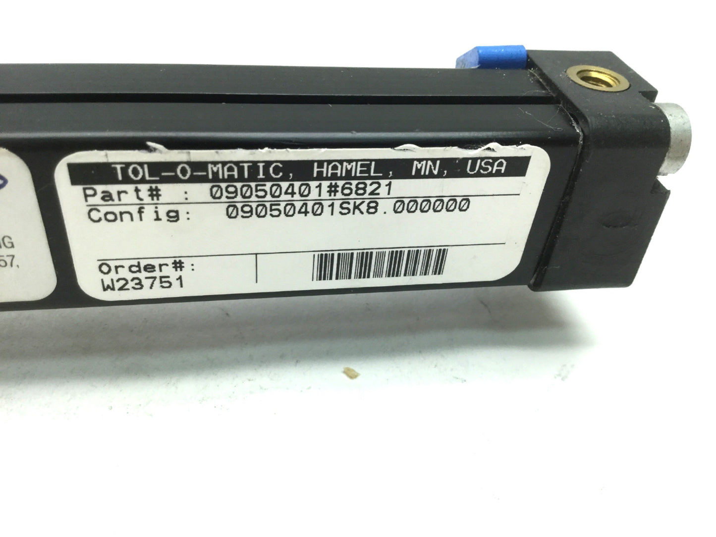 Used Tolomatic BC205NPSK8 Pneumatic Band Cylinder Linear Actuator Bore 0.5" Stroke 8"