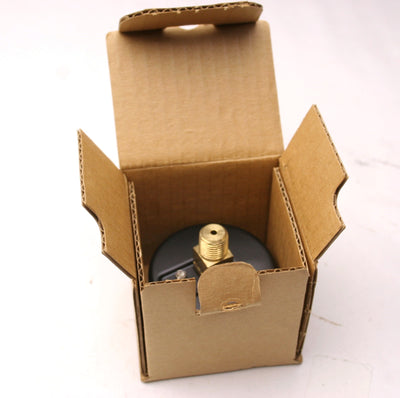 New WIKA 9311925 Pressure Gauge, 0-100PSI, 1/4" NPT CBM, Type: 111.10 2.5"