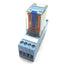 Used Releco C7-A20X Ice Cube Relay, DPDT, Coil: 24VDC, Rating: 10A 250V, With Socket