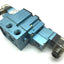 Used MAC 6332D-231-PM-501JC Pneumatic Spool Valve 3-Pos 4-Way 24VDC 3/8" NPT