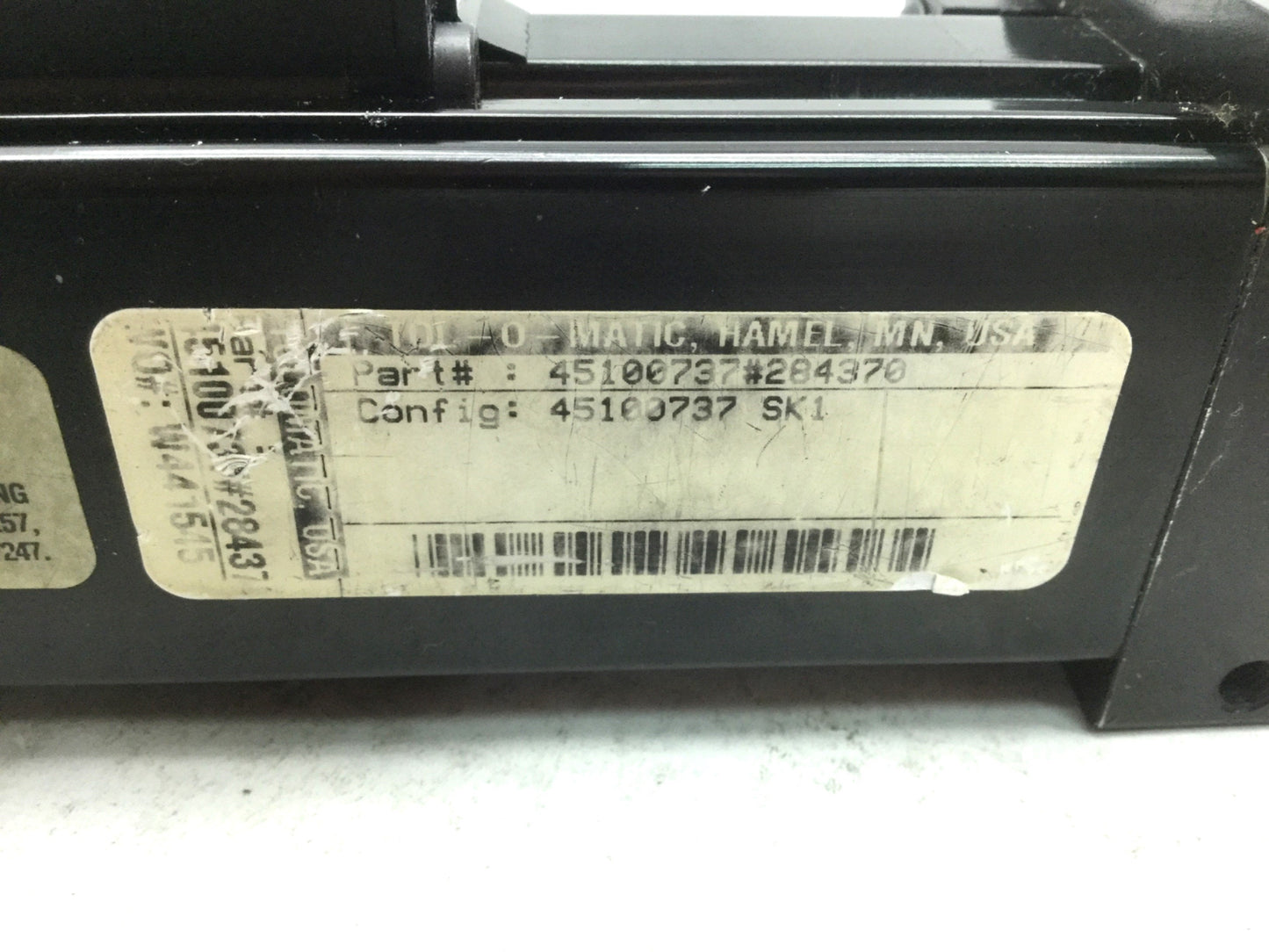 Used Tol-O-Matic BCS10 BNL08 SK1 LMI Ball Screw Linear Actuator Stroke 1", Shaft 1/4"