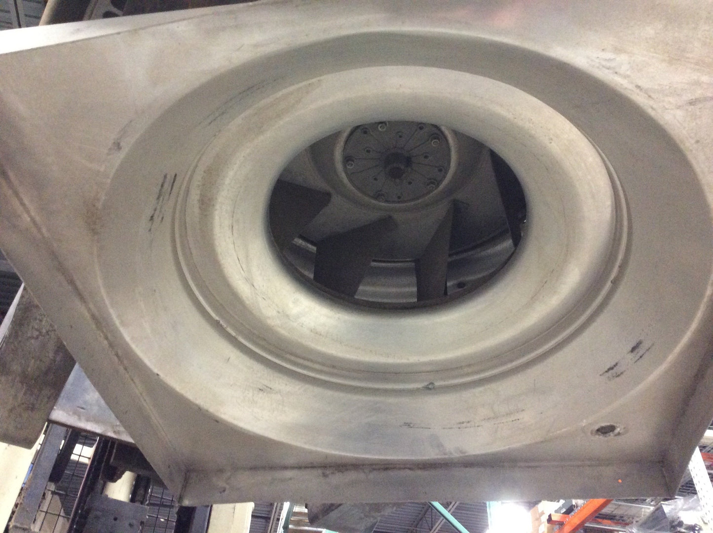 Used Dayton 3C054A Roof Ventilation Downblast Exhaust Fan 1/2HP, 1725RPM, 115VAC 60Hz