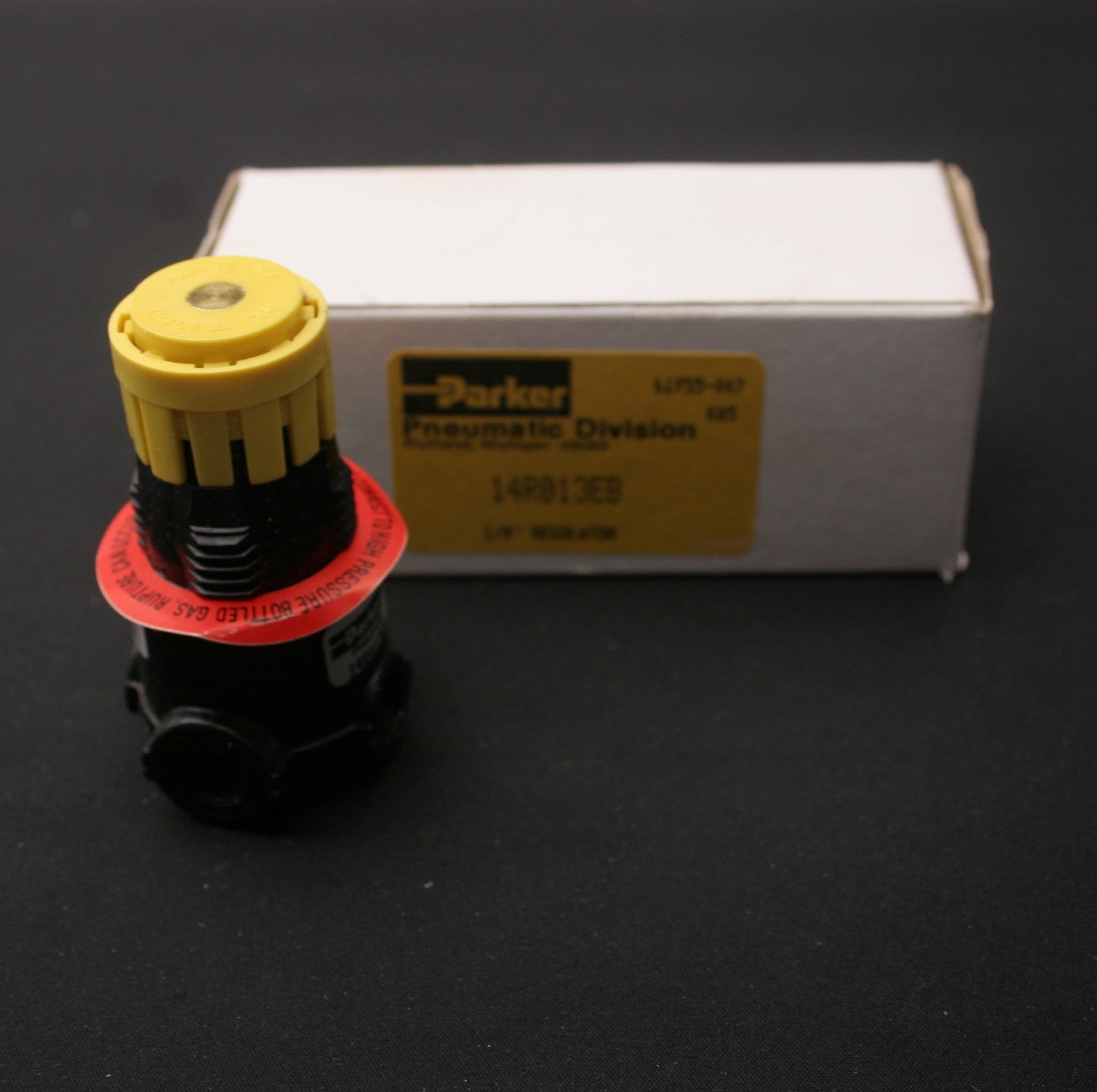 New Parker 14R013EB Pressure Regulator, 250psi Max, 1/8" NPT