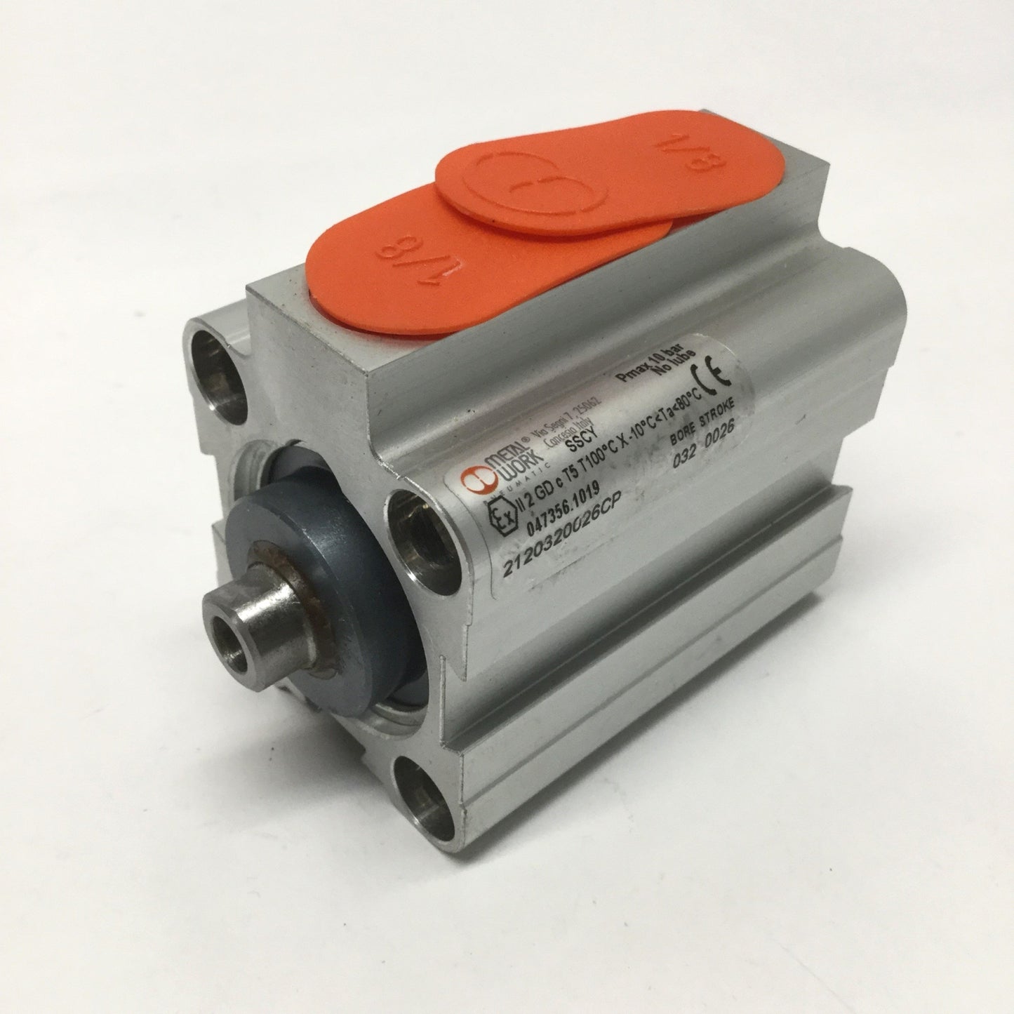 New – Open box Metal Work 2120320026CP Pneumatic Air Cylinder 32mm Bore, 26mm Stroke, G1/8