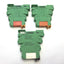 Used Lot of 3 Phoenix Contact PLC-BSC-24DC Solid State Relay Bases 2967015, In: 24VDC
