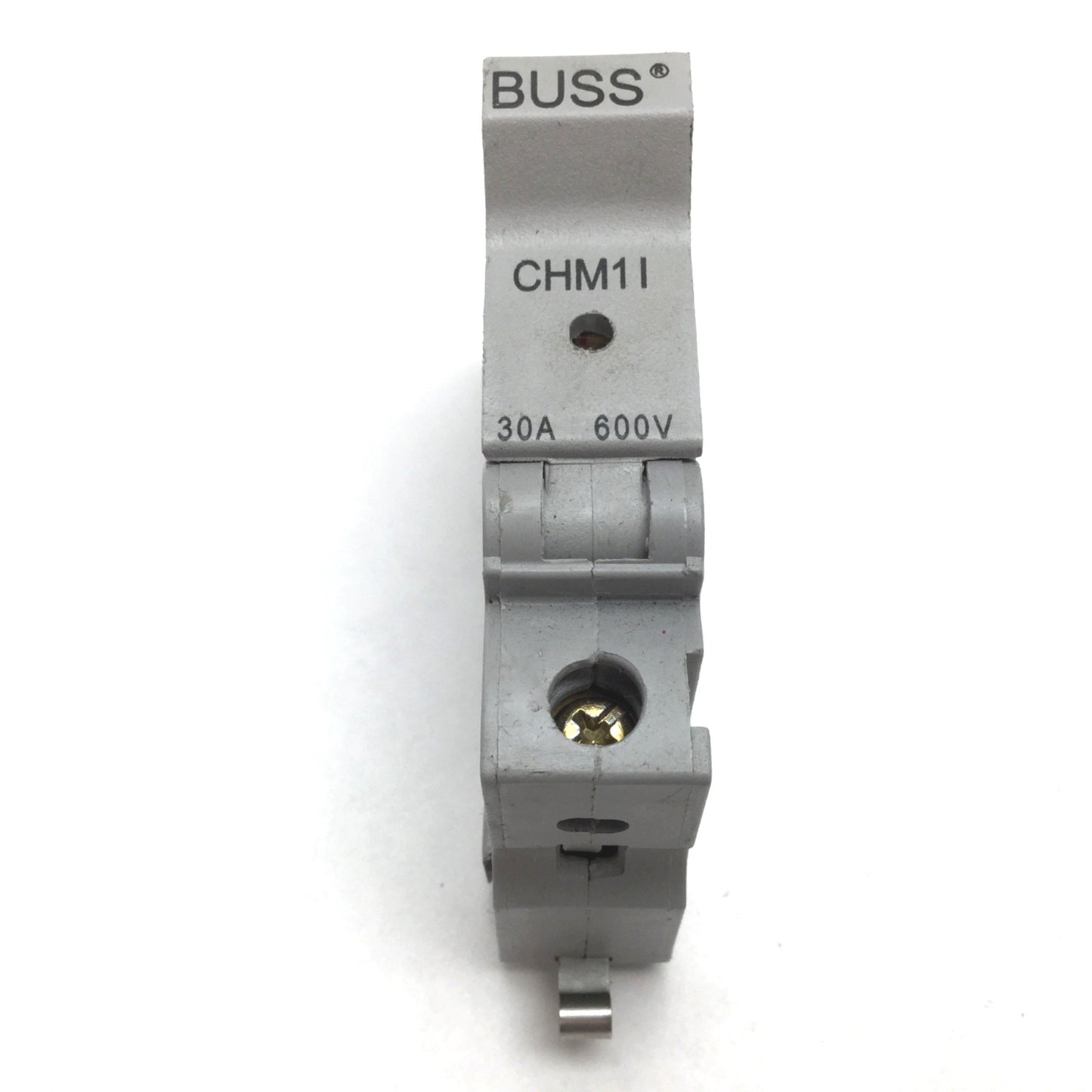 Used Lot of 3 Buss CHM1I Fuse Holder, 1-Pole, Rating: 30A 600V, 1.52" x 0.4" Fuses